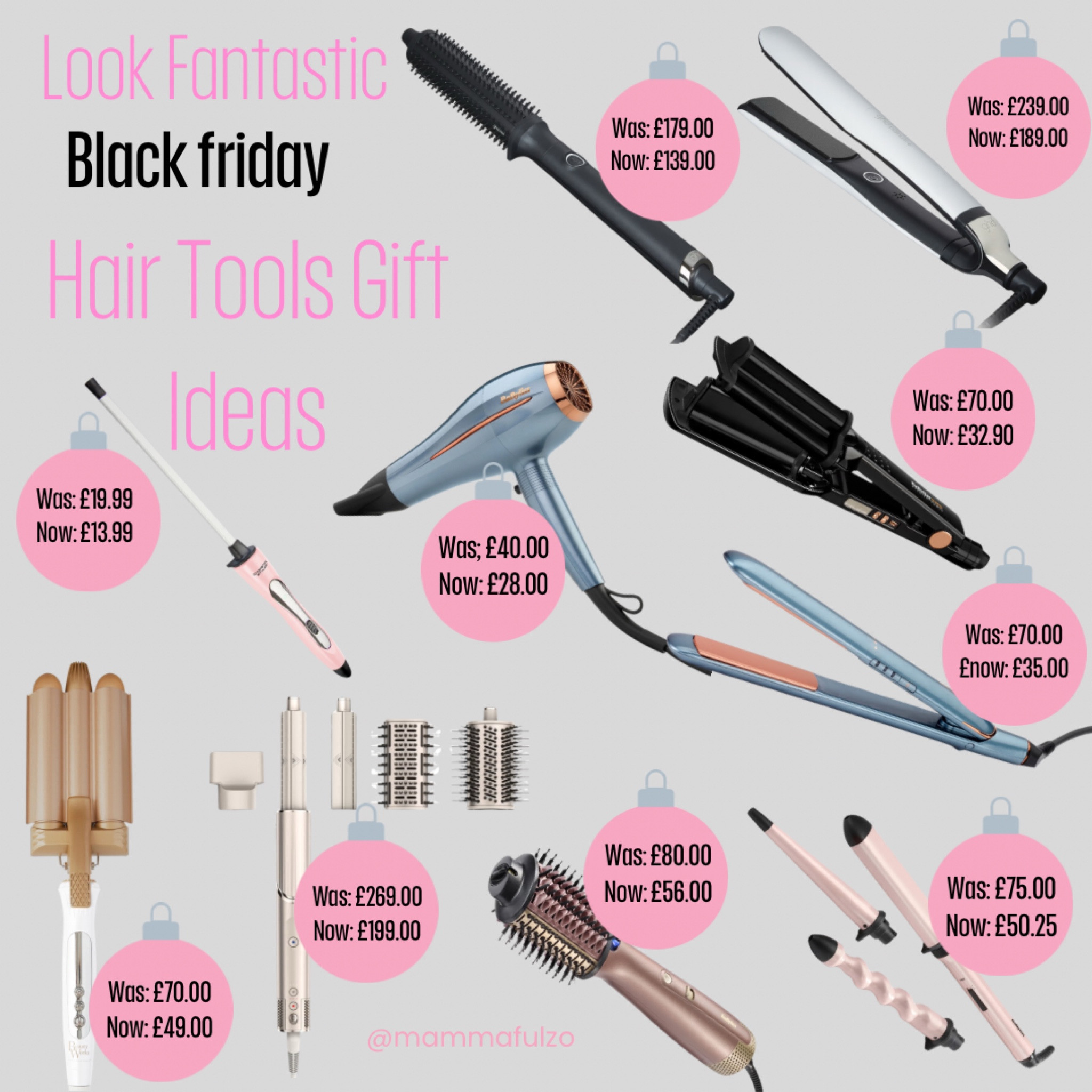 Look Fantastic Black Friday Deals on Hair Tools is brilliant. 

Check out my pics of some of the amazing deals they have!! 

#LTKsale #LTKgiftguide #LTKCyberWeek