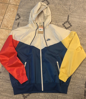 Nike Windrunner Hooded Jacket Multicolor Mens L (DA0001-476) Full Zip NEW W TAGS | eBay US