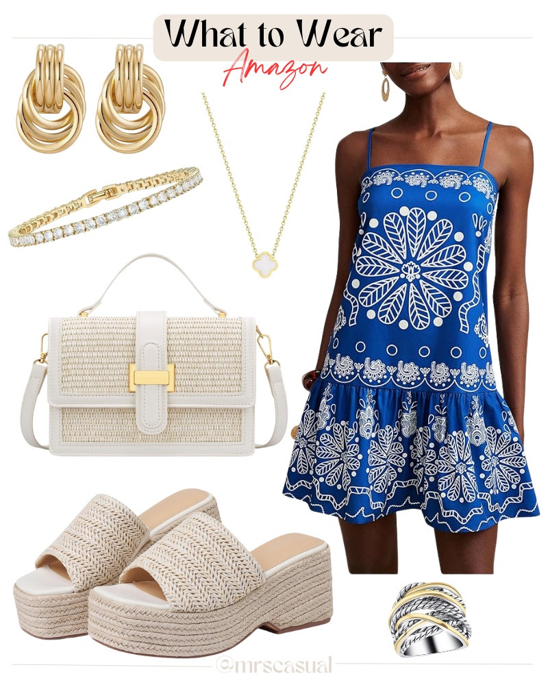 How is this from Amazon?! 💙 such a good throw-on dress for vacation 🔗⬇️

#LTKTravel #LTKSeasonal #LTKOver40