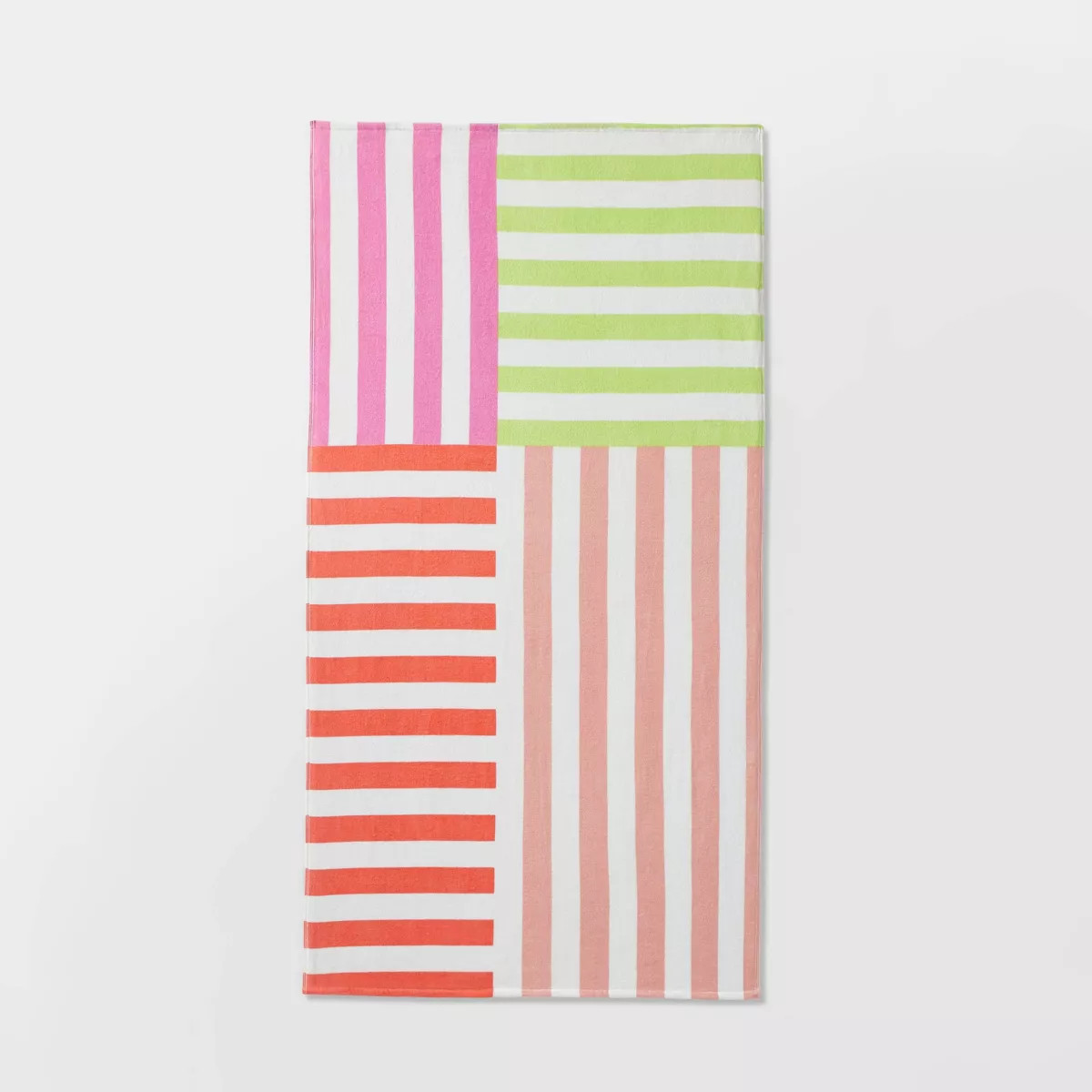 Striped Beach Towel Pink - Sun Squad™ | Target