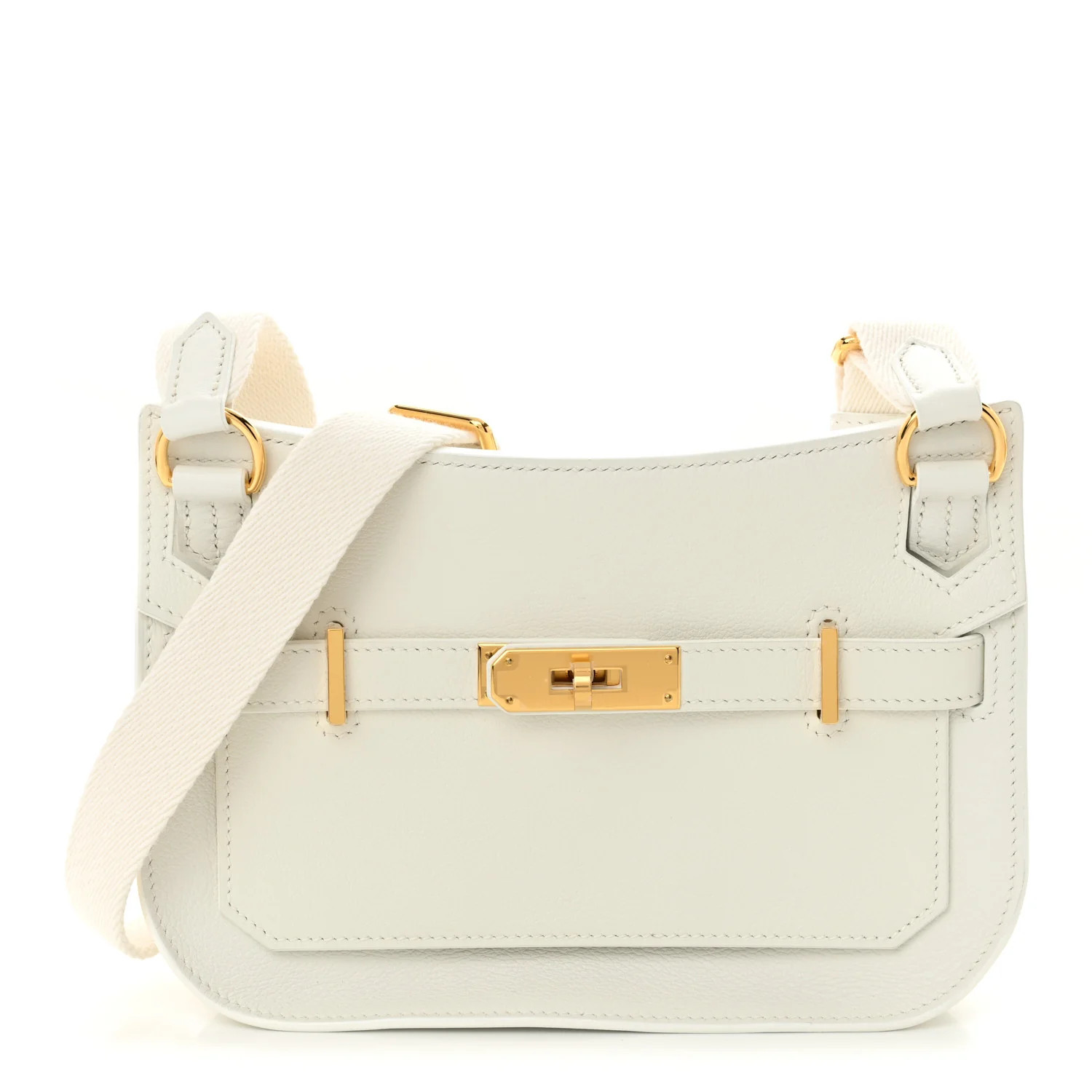Hermes Evercolor Mini Jypsiere New White 1758593 | FASHIONPHILE (US)