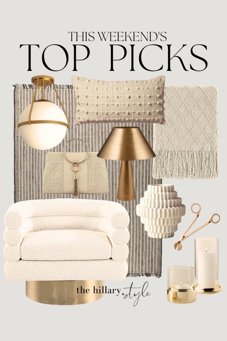 This Weekend’s Top Picks

Home Decor, Memorial Day Sale, Amazon, Amazon Home, Found It On Amazon, McGee and Co, Wayfair, Wayfair Sale, Wayfair Memorial Day Sale, CB2, Crate and Barrel, Bouclé, Rug, Globe Light, Throw Pillow, Throw Blanket, Candle Hurricanes, Table Lamp, Woven Tote, Summer Fashion

#LTKhome #LTKFind #LTKsalealert
