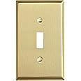 Rio Salto Toggle Light Switch Cover Plate MIDSIZE BRASS Outlet Covers Single Toggle Switch Plate ... | Amazon (US)