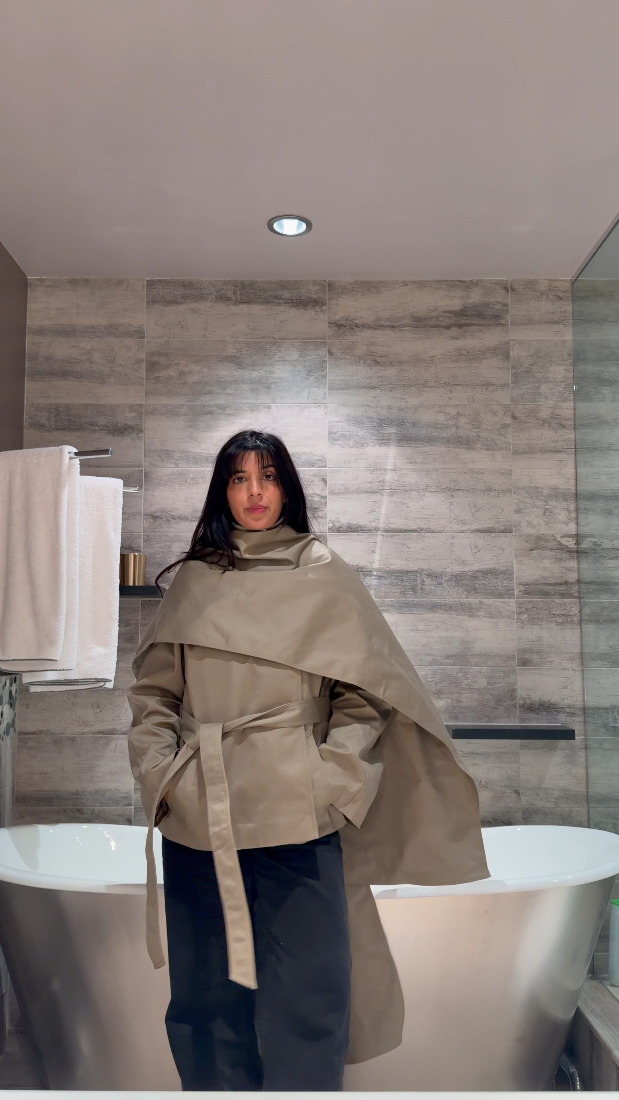 Trench coat you need - recommend sizing down!

#LTKSeasonal #LTKStyleTip #LTKWorkwear