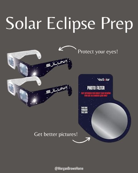 The Solar Eclipse is happening on Monday! Are you prepared for optimized viewing? 

#LTKhome #LTKfamily #LTKkids