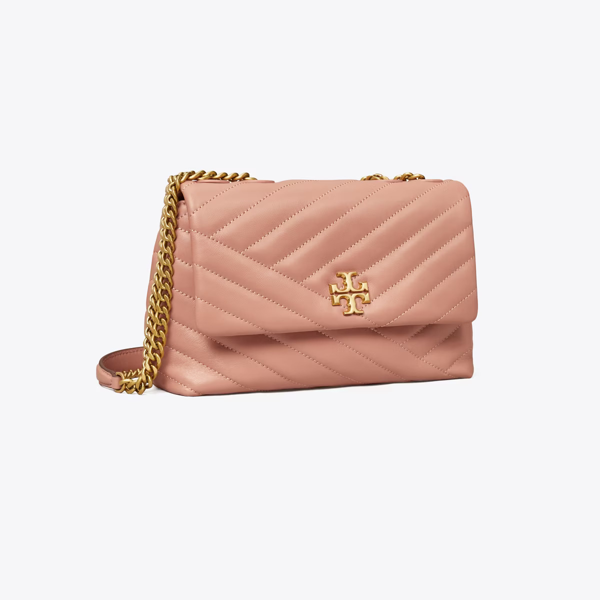Kira Chevron Small Convertible Shoulder Bag | Tory Burch (US)