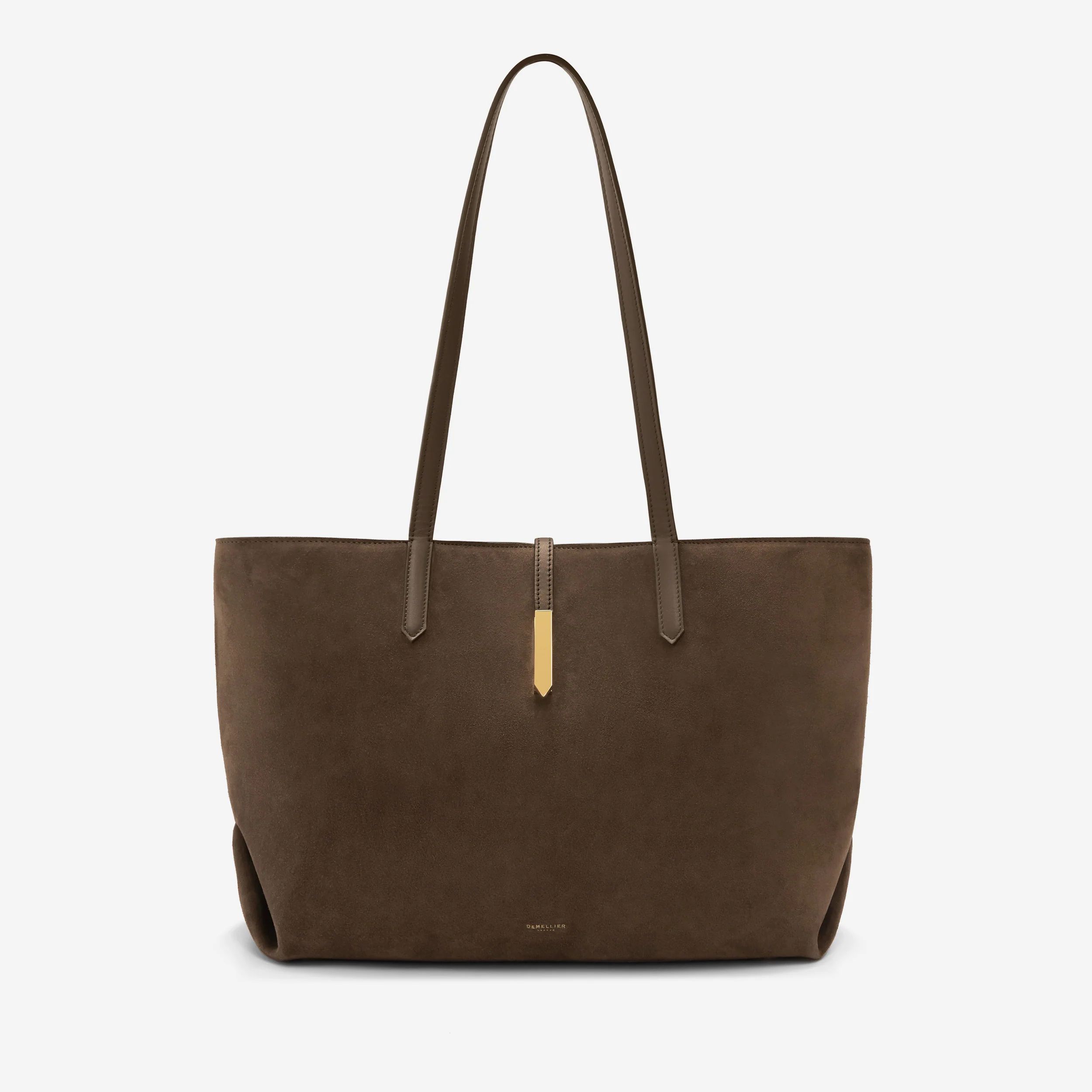 The Tokyo Tote | Mocha Suede & Mocha Suede | DeMellier | DeMellier