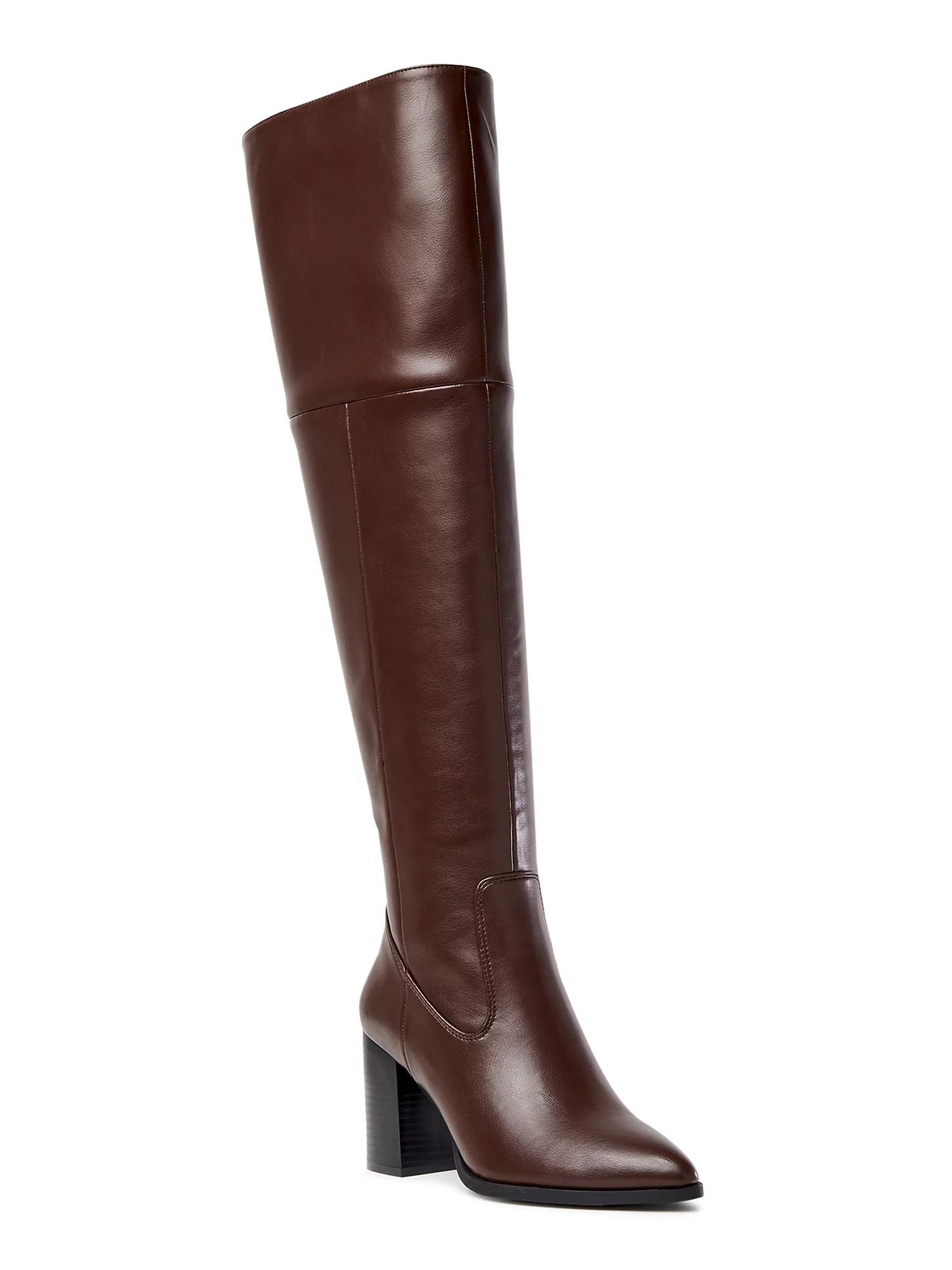 Scoop Women's Over The Knee Stove Pipe Boots - Walmart.com | Walmart (US)