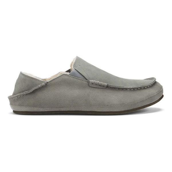 Men's OluKai Moloa Casual Slippers Regular 8 Sharkskin | Scheels Sports