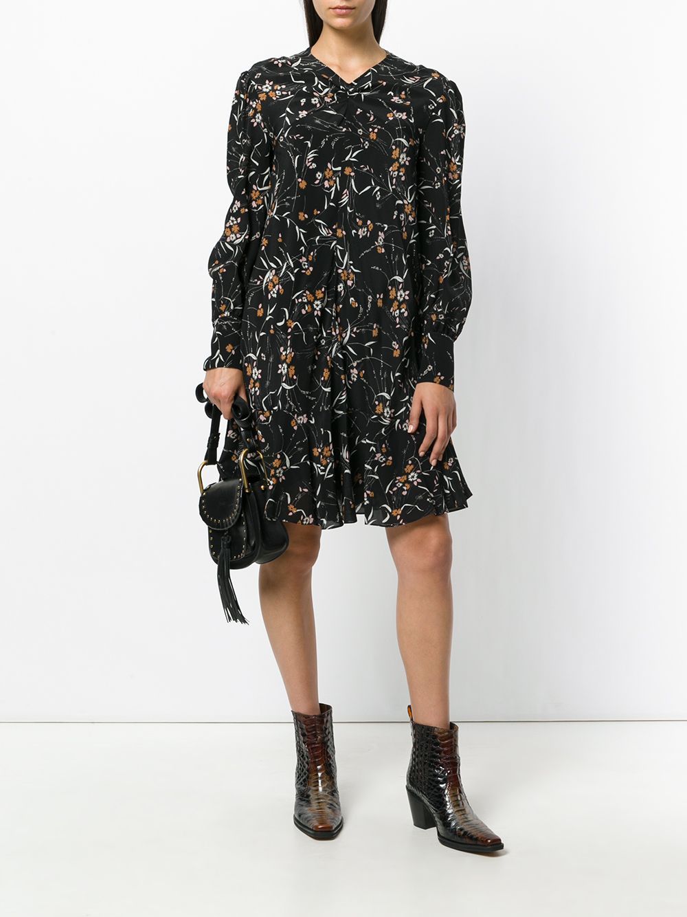 Sandra floral print dress | Farfetch (UK)