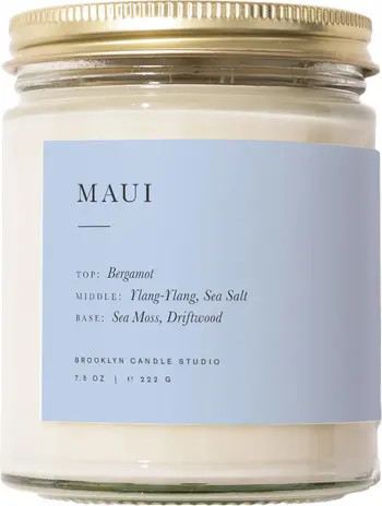 BROOKLYN CANDLE STUDIO Maui Jar Candle | Nordstrom | Nordstrom