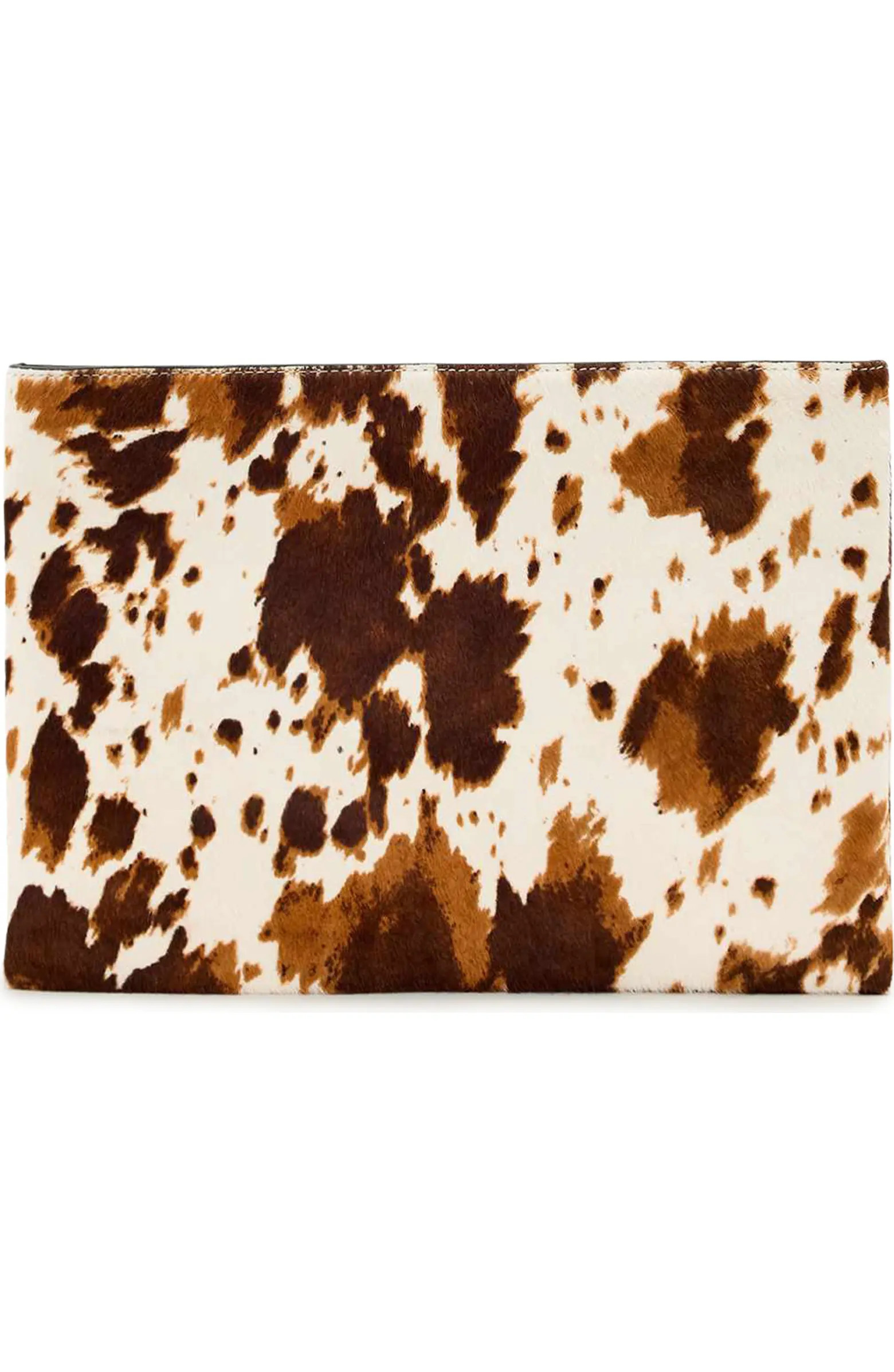 Bettina Genuine Calf Hair Clutch | Nordstrom