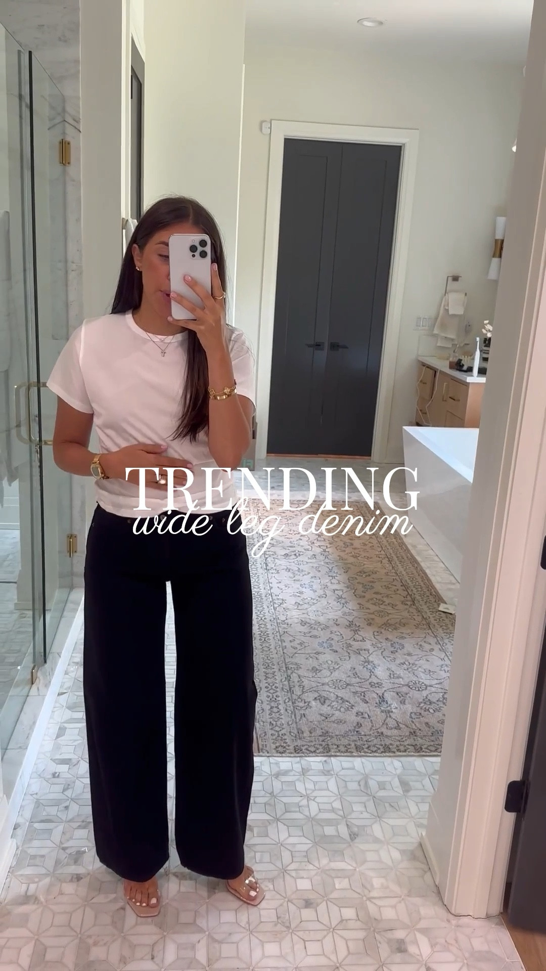 Top: medium
Jeans: 27 regular length(said long in video but double checked and it’s not!)

abercrombie, denim, jeans, wide leg jeans, wide leg denim, dark wash jeans, dark wash denim, mom of 3, Nashville, Dede Raad, dress up buttercupp

#LTKFindsUnder50 #LTKFindsUnder100 #LTKStyleTip