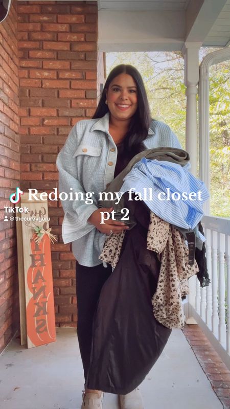 October is here! Currently in the middle of redoing my fall wardrobe! Heres another order that came in recently! So many cute things from @SHEIN right now they are having major sales for curve pieces!  use code: SZN047 for an extra 15% off your order! #size20style #falltrends2023 #fall2023 #fallstyle2023 #plussizefashion #size22style #plussizefallfashion #sheincurve #sheinforall

#LTKmidsize #LTKplussize #LTKsalealert