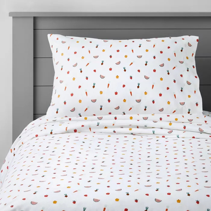 Fruit Cotton Sheet Set - Pillowfort™ | Target