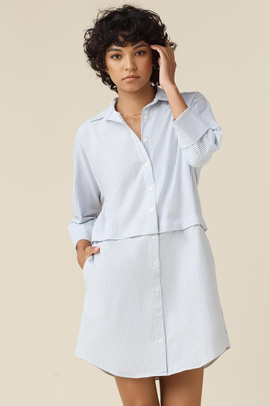 The Convertible Shirt Dress | VETTA