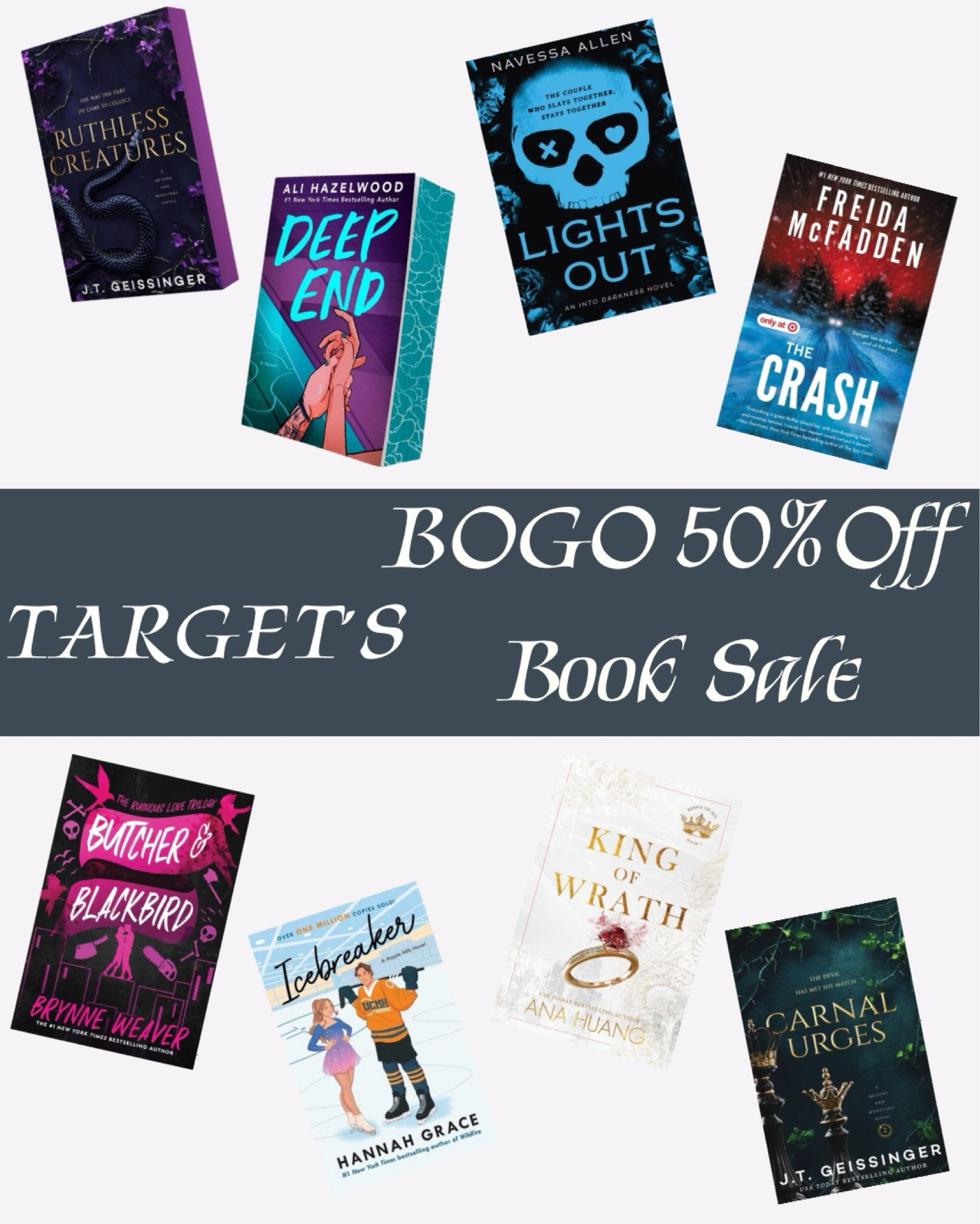 Some great book picks for the Target BOGO 50% off Book Sale!

#LTKSaleAlert #LTKMostLoved #LTKGiftGuide