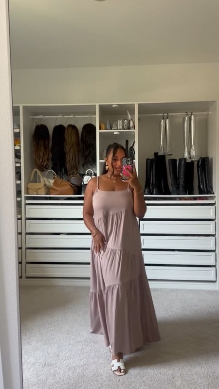 Love this Amazon Find 😍 Such a flowy and light dress for summer! 

Summer - Summer Dresses - Summer outfit - OOTD - Summer looks 

#LTKStyleTip #LTKMidsize #LTKFindsUnder50