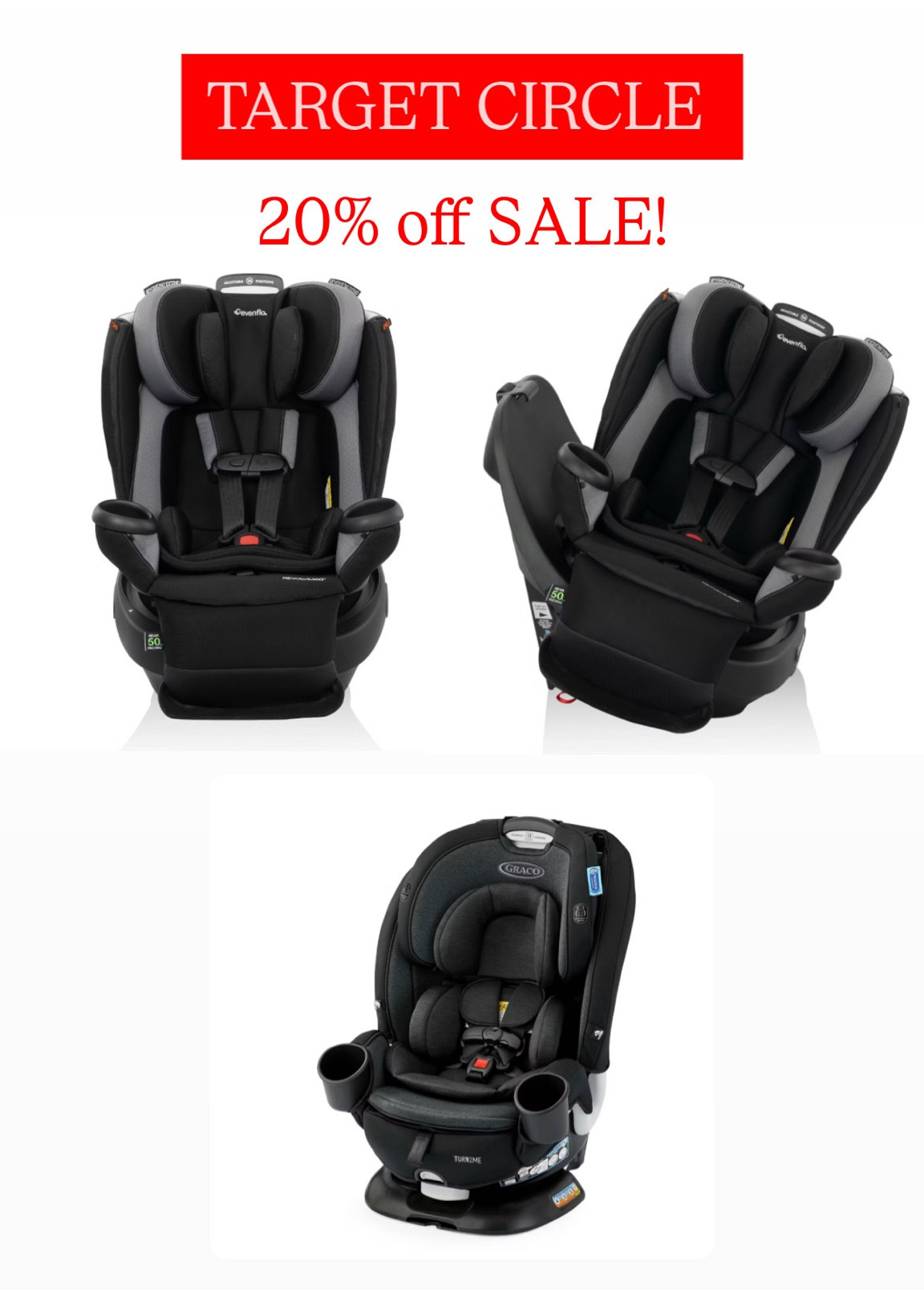 Target Circle 20% off car seats, strollers & select baby gear! 

Donate a car seat at any Target location and scan the QR code to receive the discount! 

#LTKBaby #LTKKids #LTKBump