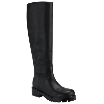 Marc Fisher LTD Women's Phidias Lugsole Boots, Black, 8.5M | Belk