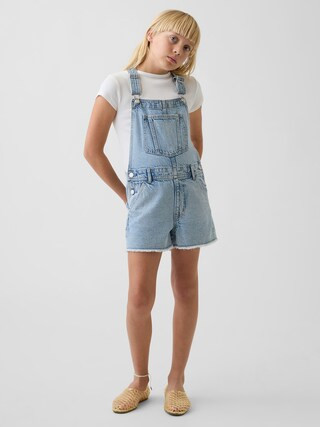 Kids Denim Loose Shortalls | Gap (US)