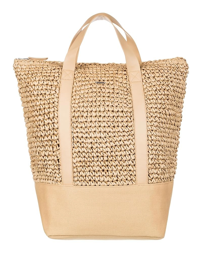 Roxy Women's Beach Tote Bag | Travel | Vacation | Straw | Lightweight | Breathable | Amazon (US)