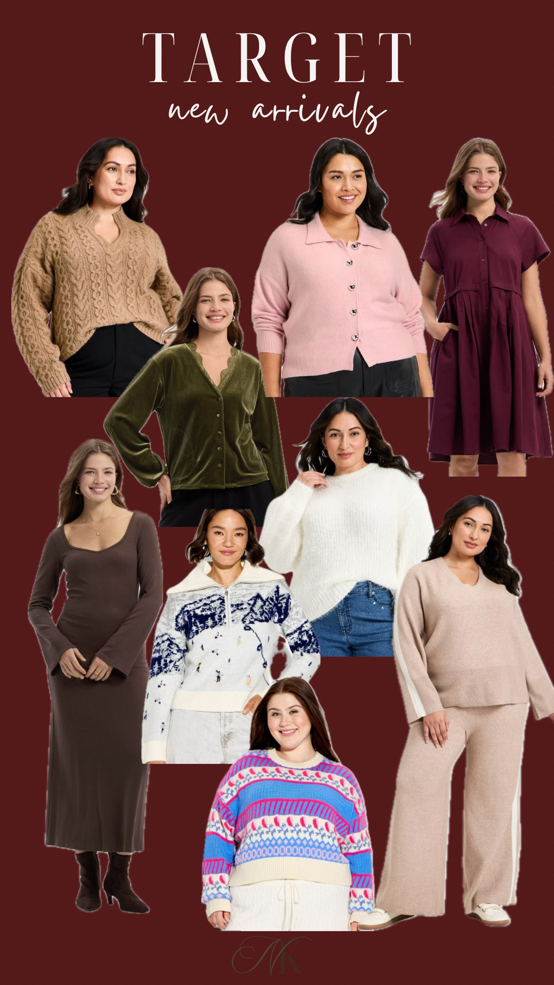 Target new arrivals!😍

Winter fashion, winter outfit, sweater, dress, lounge set

#LTKHoliday #LTKSeasonal #LTKFindsUnder50