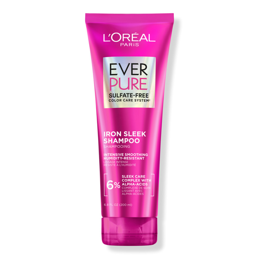 L'Oreal EverPure Sulfate Free Iron Sleek Smoothing Shampoo | Ulta