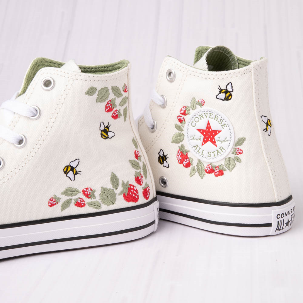 Converse Chuck Taylor All Star Hi Berries and Bees Sneaker - Little Kid - Natural | Journeys