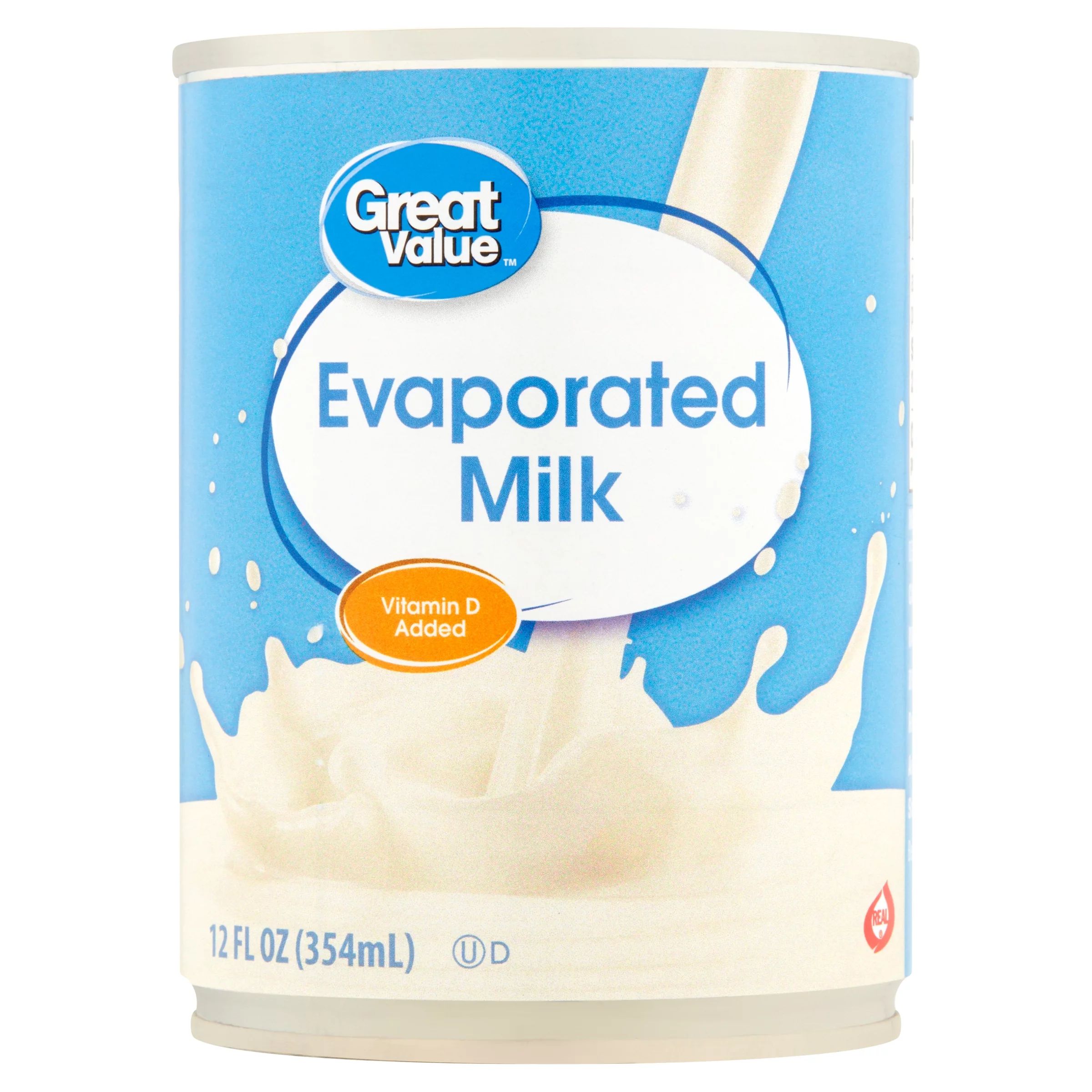 Great Value Evaporated Milk, 12 fl oz | Walmart (US)