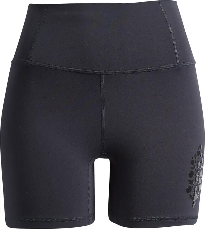 Free People Metallic Logo Never Better Bike Shorts | Nordstromrack | Nordstrom Rack