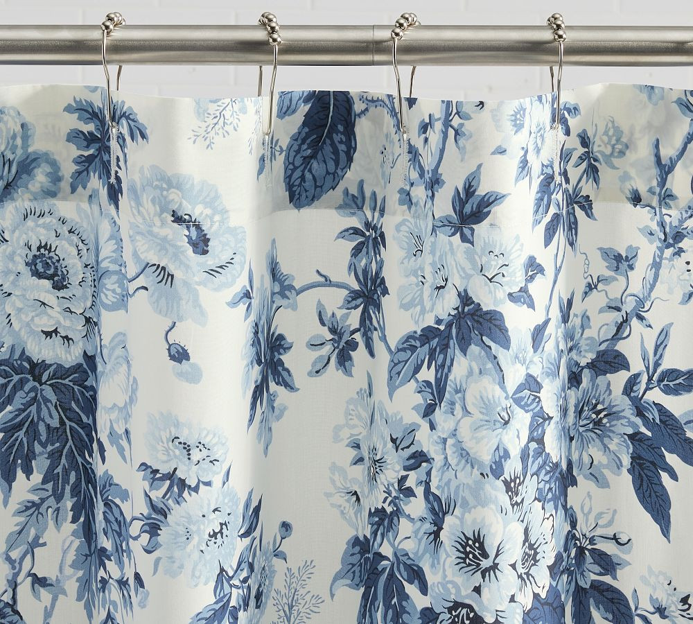 Garden Floral Shower Curtain | Pottery Barn (US)