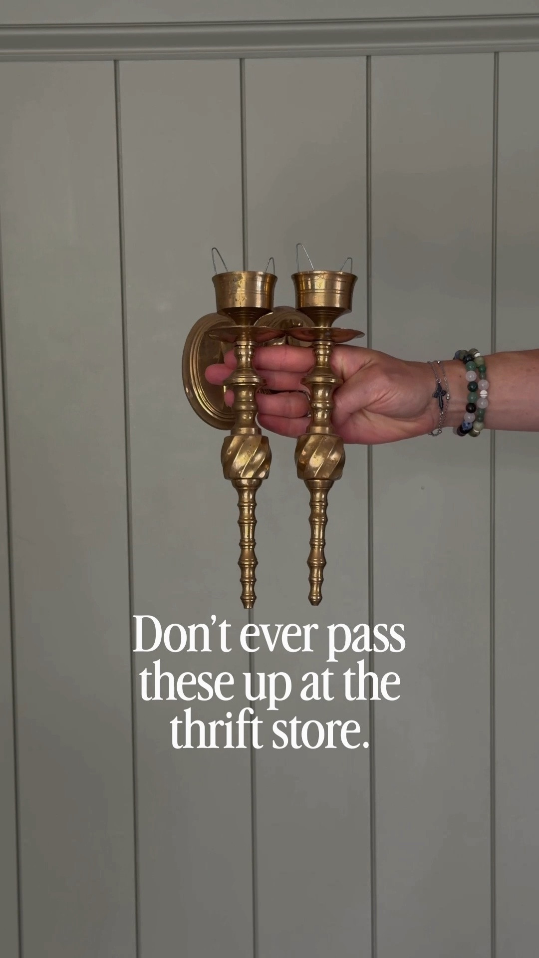 If you love the look of vintage brass candle sconces but don’t love dealing with real flames, these rechargeable taper candles are a game changer.

They come with a remote and my favorite feature is the built-in timer. Set it once, and they’ll automatically light up at the same time every evening, filling your home with a warm, cozy glow. 

I’ve linked my favorite rechargeable taper candles and vintage brass sconces so you can recreate the look in your own home.

#LTKHome