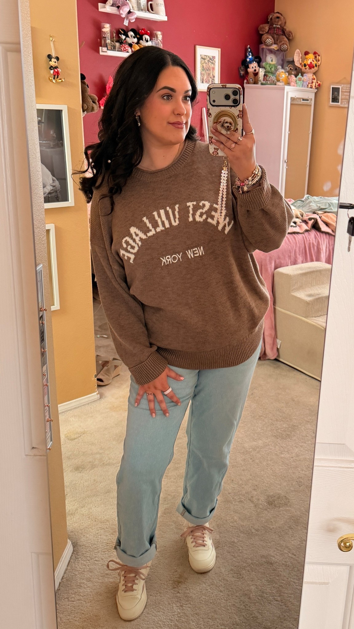 Pretty sure today is the last sweater weather day for a while, sad face 🧸

#LTKdayinmylife #LTKootd #LTKBeauty