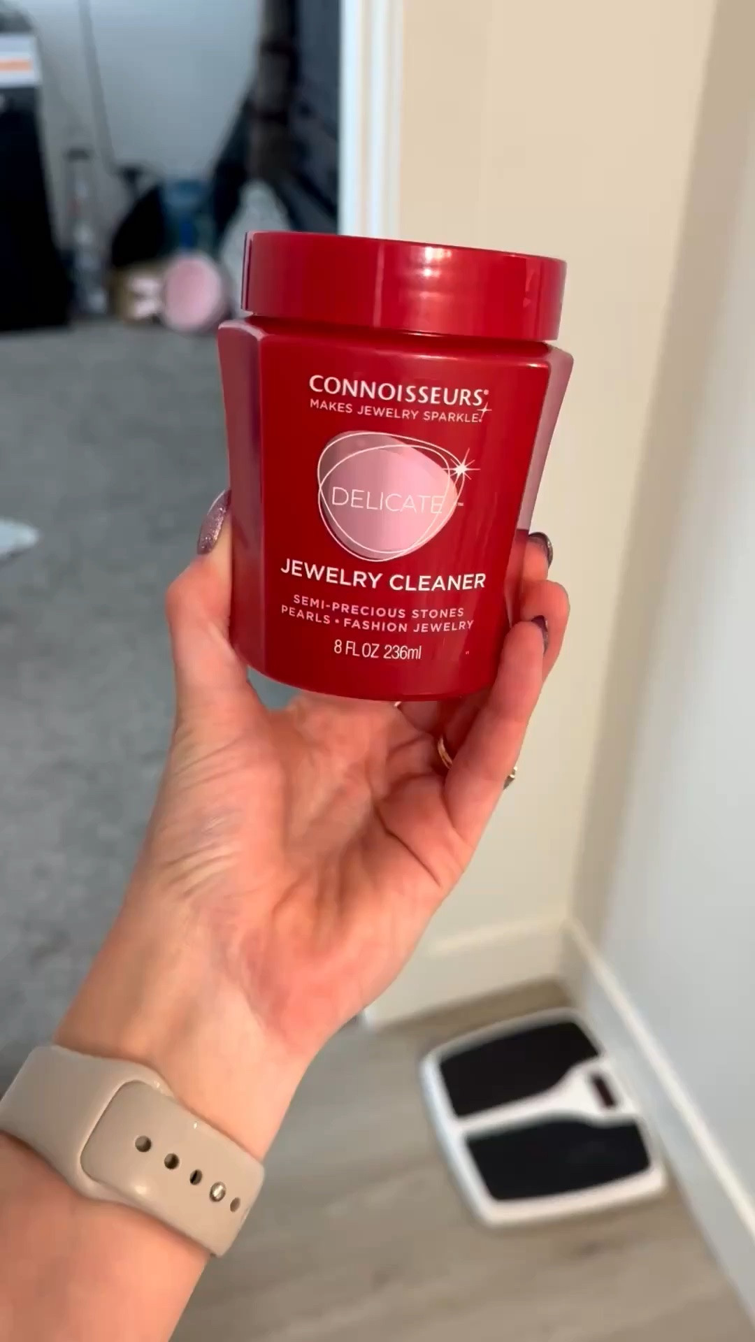 The perfect way to keep your jewelry shiny at home! Simply drop them in wait and use the brush as needed for in those hard to reach places! Use it for your rings, bracelets, earrings, necklaces or whatever else you need cleaned!

#LTKBeauty #LTKselfcare #LTKmomlife