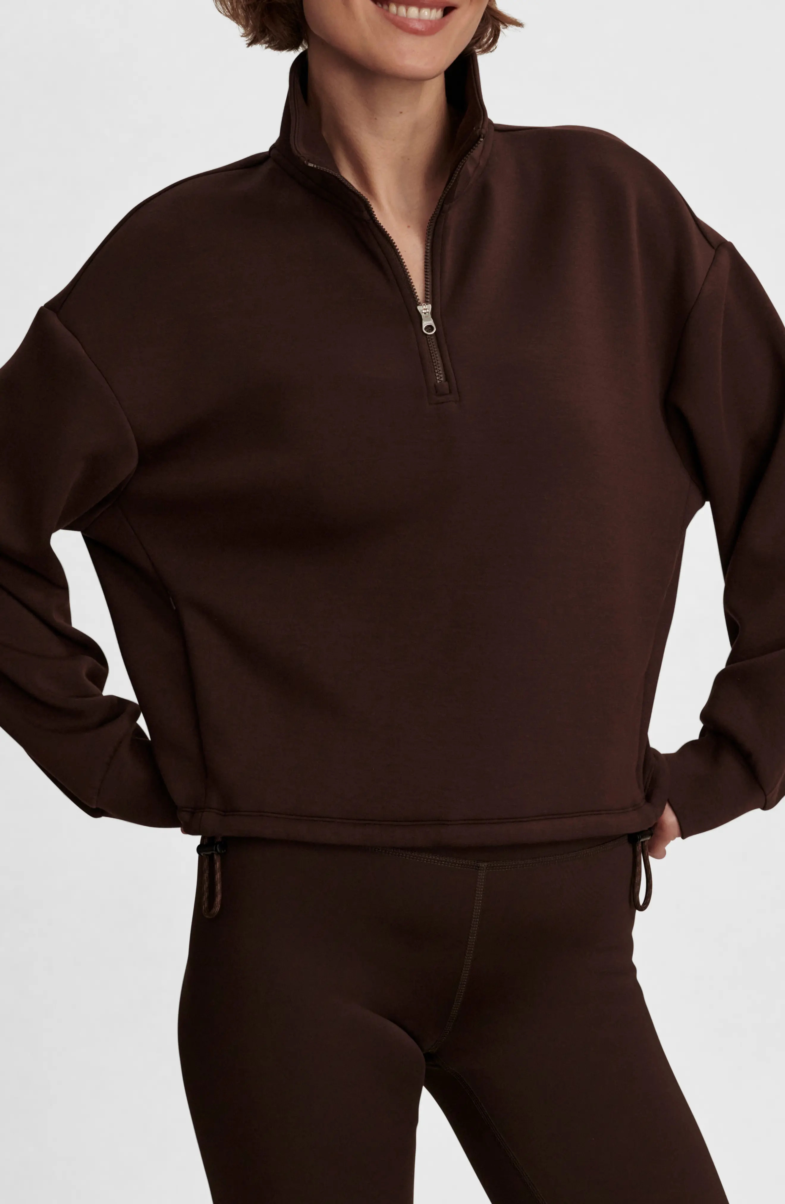 Varley Sian Spacer Half Zip Pullover (Women) | Nordstrom | Nordstrom