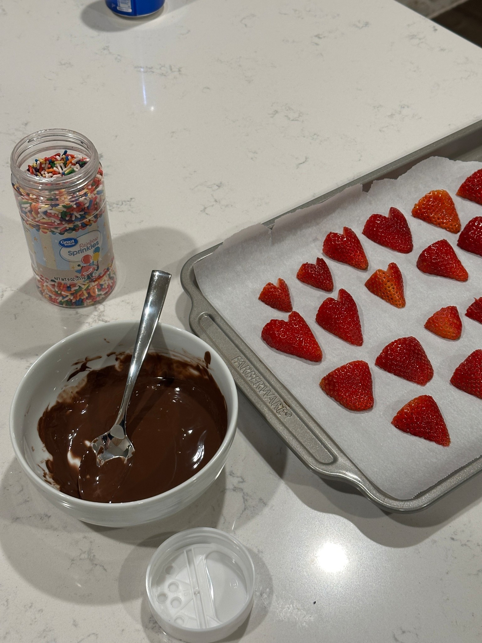 Late night sweet treat 🍓🍫

#LTKdayinmylife #LTKValentine #LTKmomlife