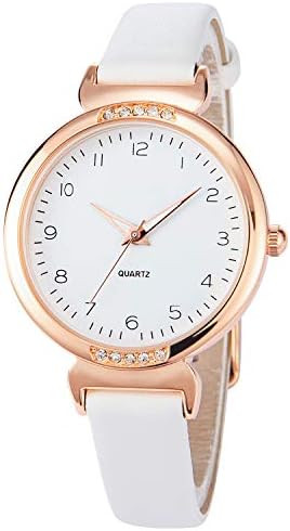 NUOVO Women's Silicone Sports Watch - Crystal Accented Leather Strap Analog Display | Amazon (US)