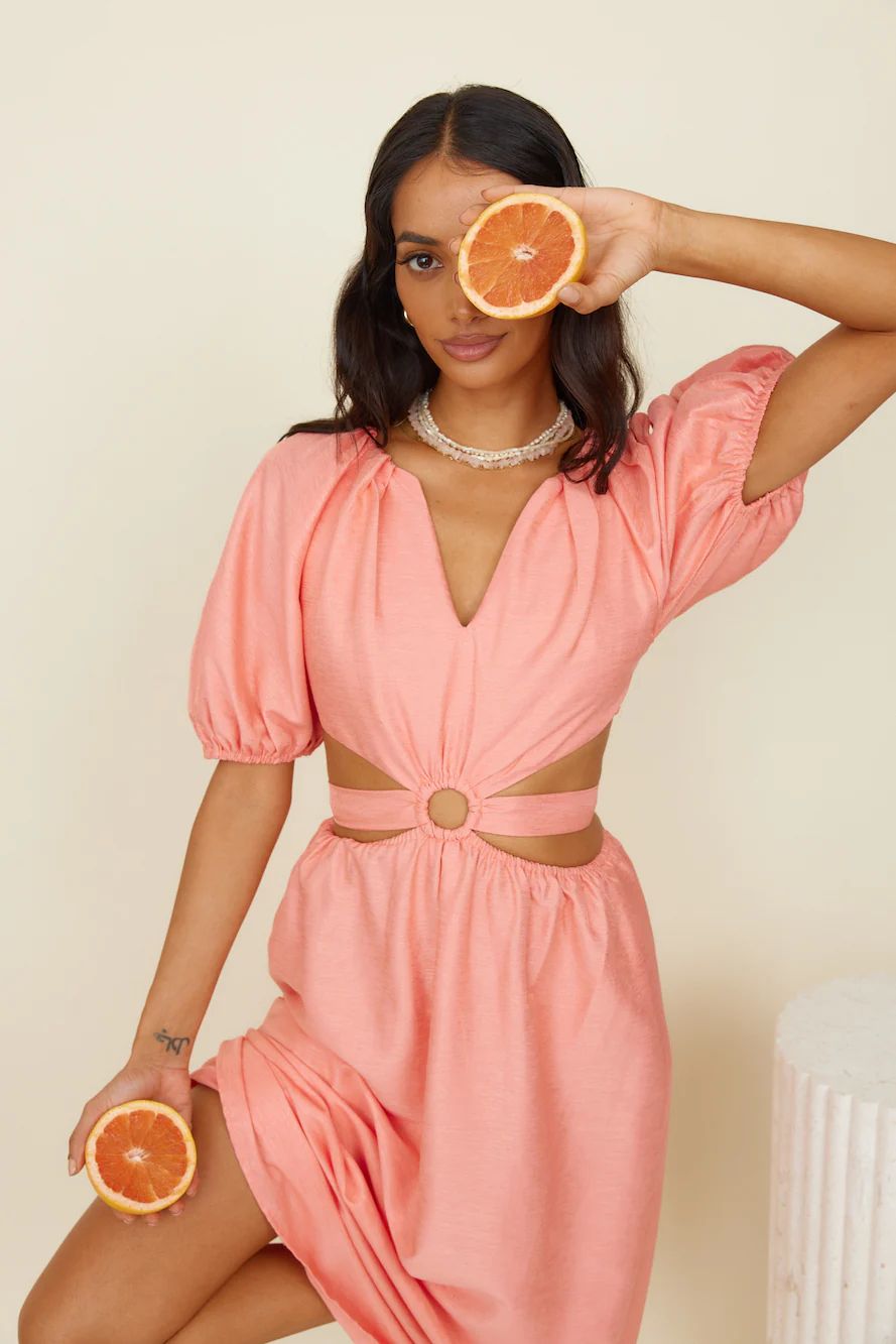 Need Me Maxi Dress Pink | Fortunate One