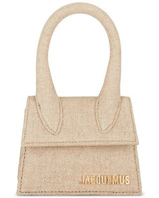 JACQUEMUS Le Chiquito Bag in Beige | FWRD | FWRD 