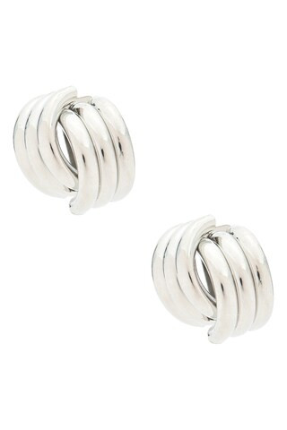 SHASHI x REVOLVE Knot Earrings in Silver from Revolve.com | Revolve Clothing (Global)