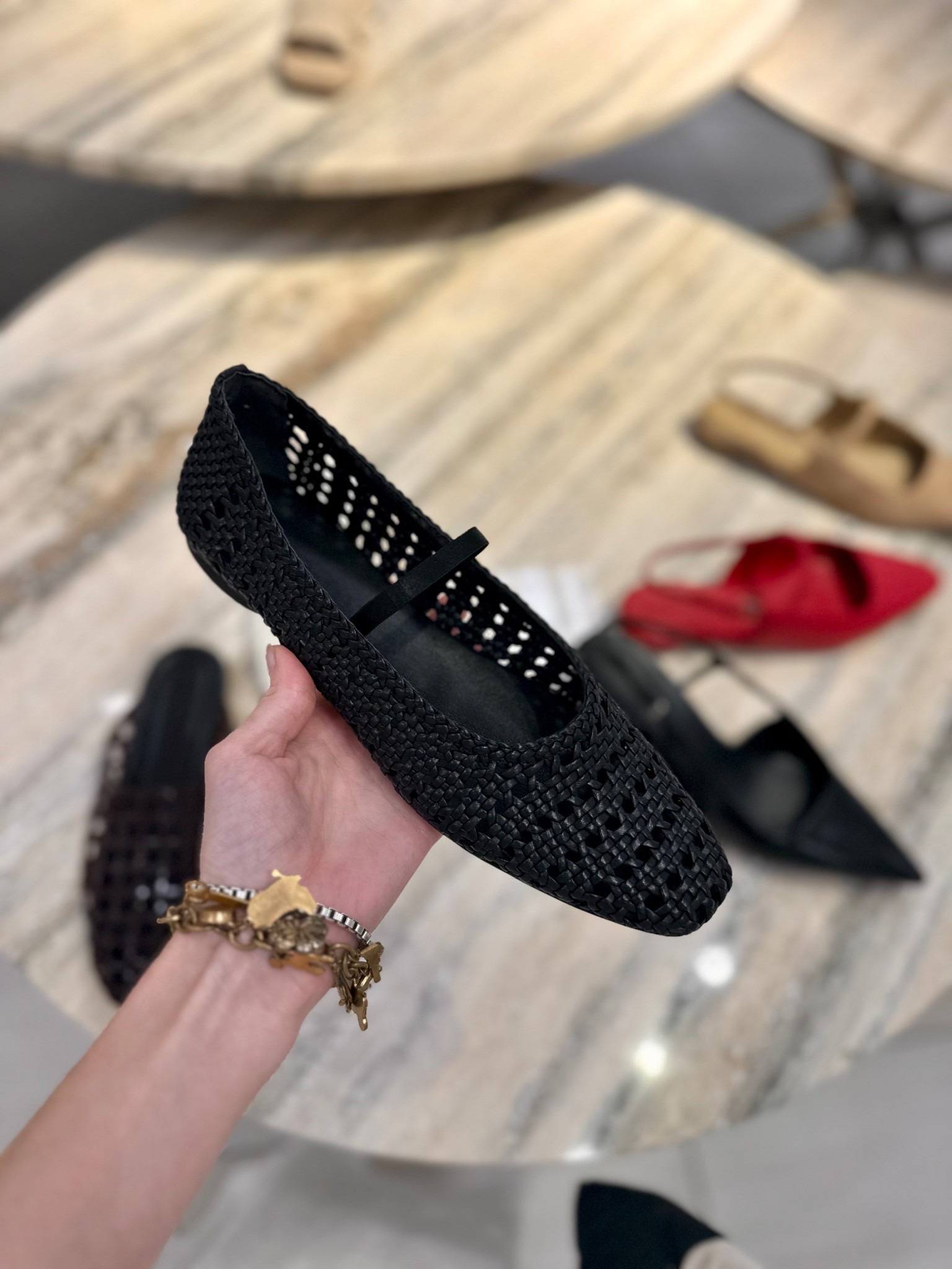 Woven Mary Jane’s for fall 

Fall shoes | ballet flats | Mary Jane’s | woven leather 

#LTKSeasonal #LTKxMadewell #LTKShoeCrush