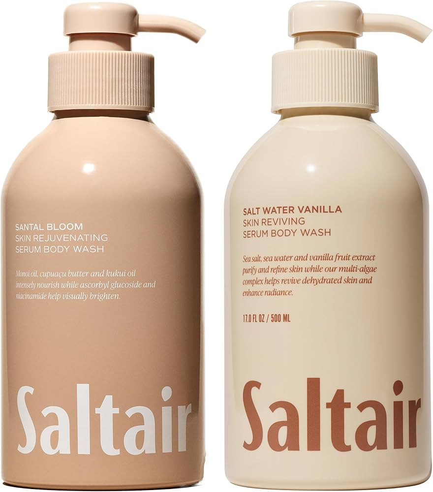 Saltair Body Wash Variety Pack \u2013 Santal Coconut: Santal Bloom & Salt Water Vanilla \u2013 Mo... | Amazon (US)