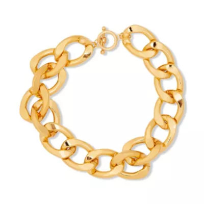 Kenneth Jay Lane Gold Chain Link Necklace | Belk