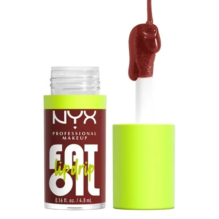 NYX Professional Makeup Fat Oil Lip Drip, Inside Scoop, 0.16 fl oz | Walmart (US)