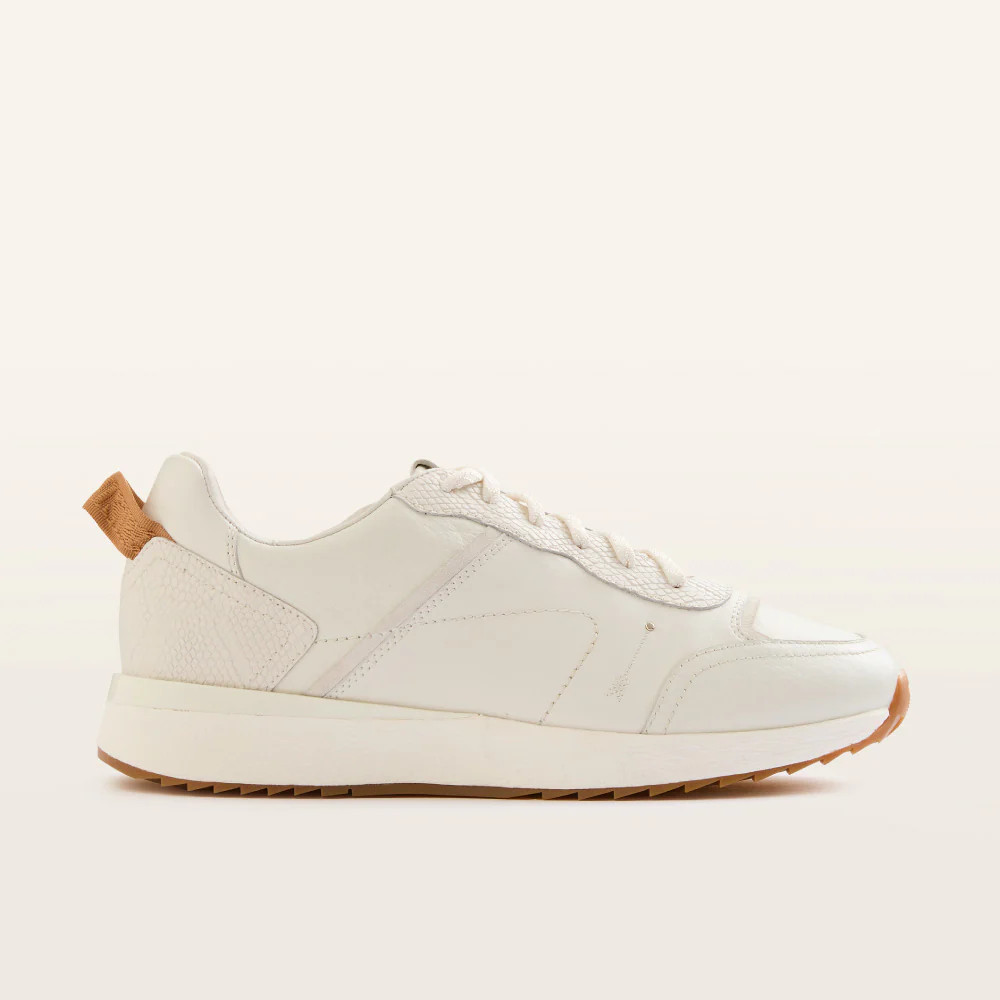 Brooklyn Chalk Reptile Emboss Women's Sneakers | FRANKIE4 | FRANKIE4