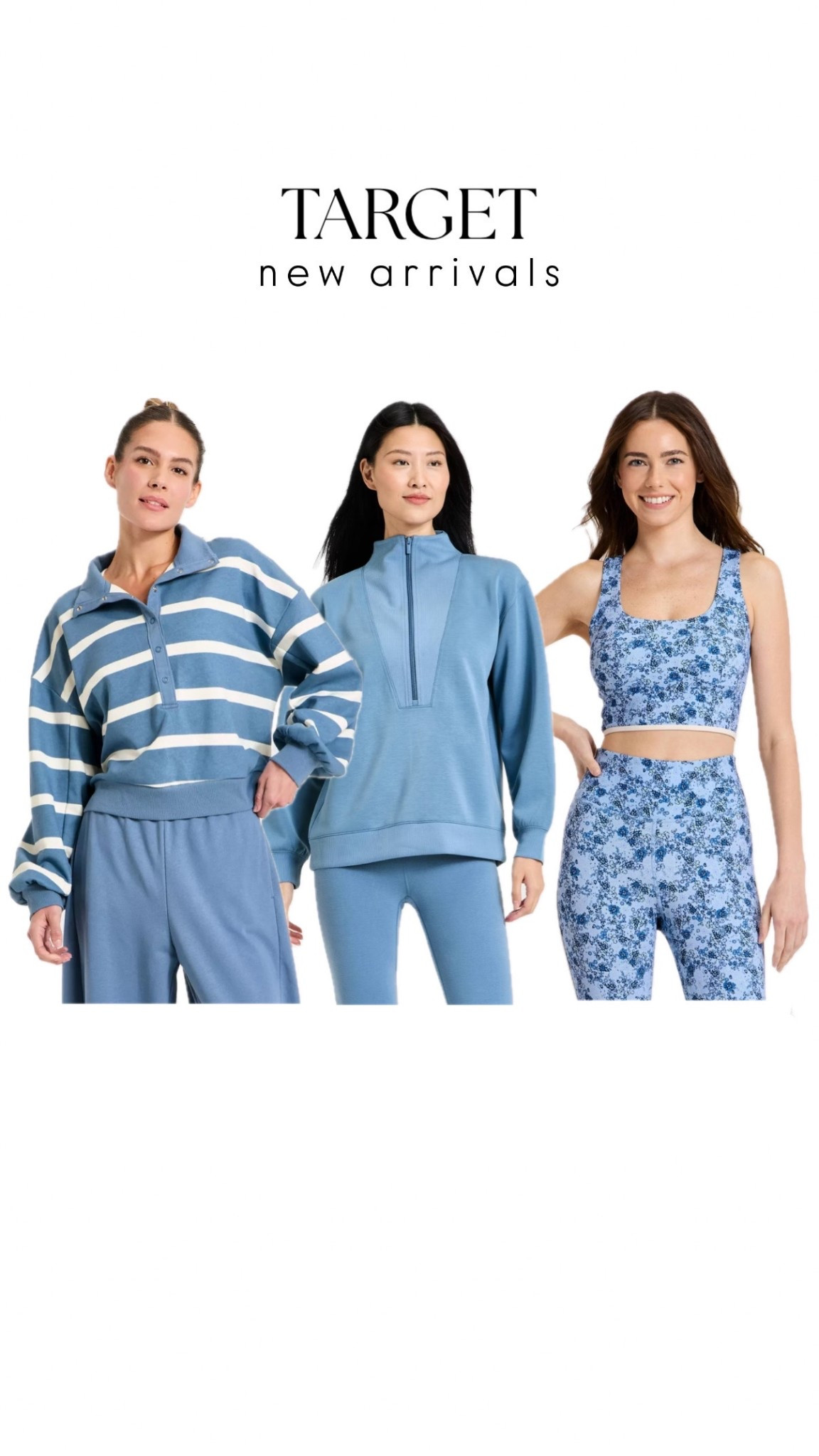 New target activewear, loungewear matching sets 