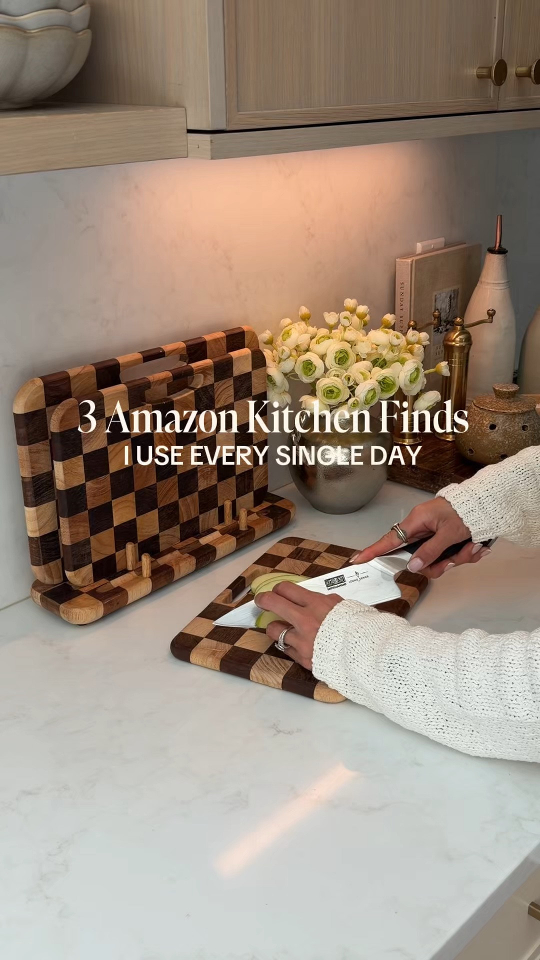 Amazon Kitchen Finds Earn Their Counter Space 

#amazonhome


amazon kitchen finds, kitchen organization, kitchen essentials, kitchen must haves, glass oil sprayer, olive oil dispenser, ceramic garlic keeper, garlic storage, cutting board set, kitchen decor, countertop organization, farmhouse kitchen, kitchen gadgets, cooking essentials, amazon home finds, kitchen upgrades, home organization, meal prep essentials, aesthetic kitchen, kitchen storage ideas