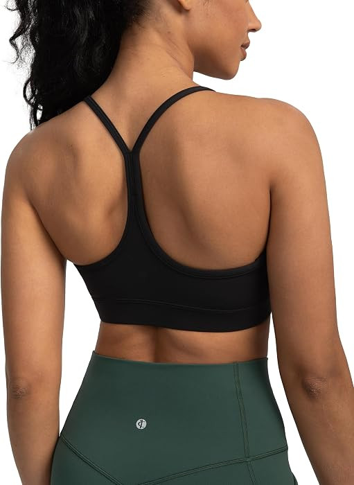 Colorfulkoala Women's Dreamlux Y\u2011Back Low\u2011Impact Padded Sports Bra | Amazon (US)