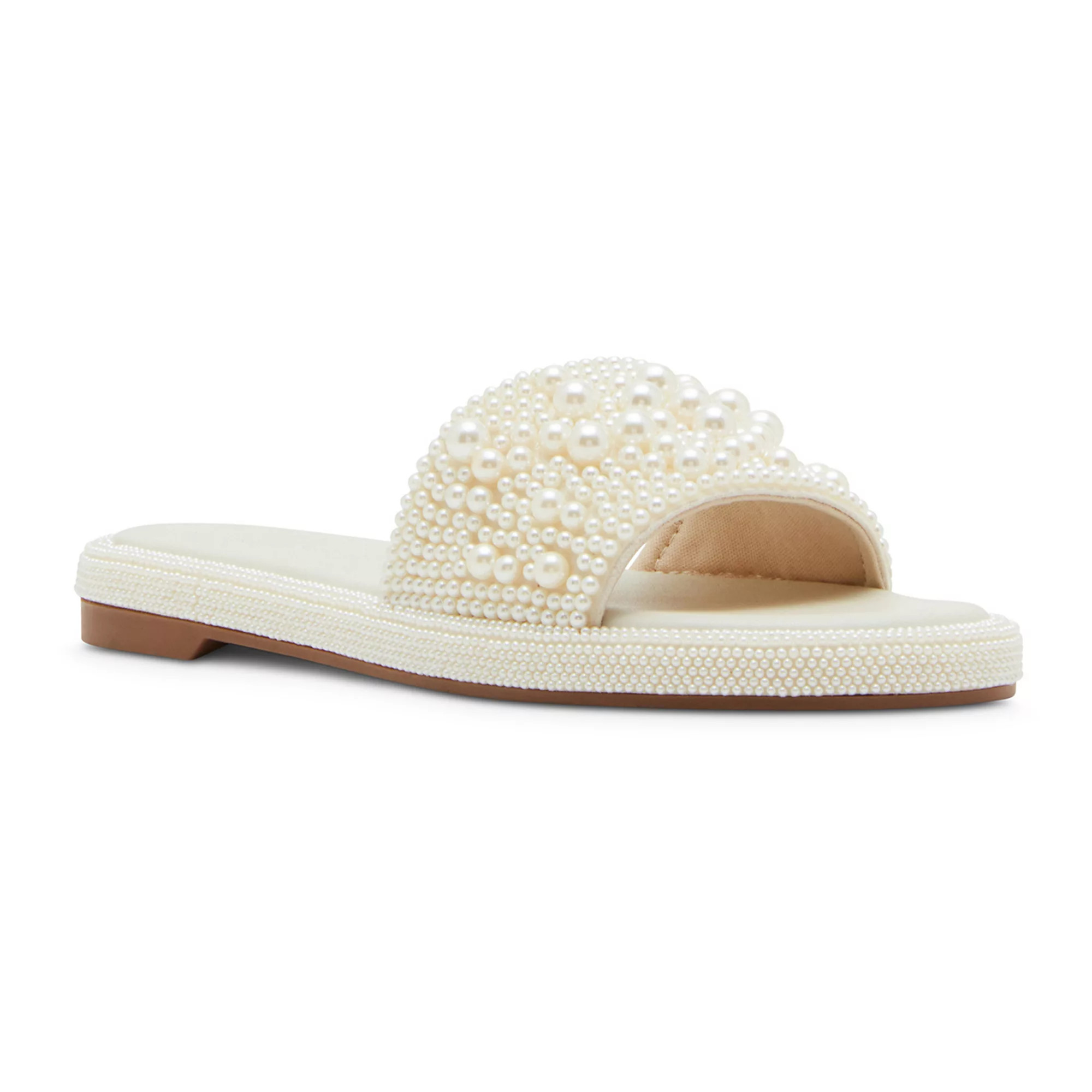 madden girl Amorre Women's Embellished Pearl Slides | Kohl's